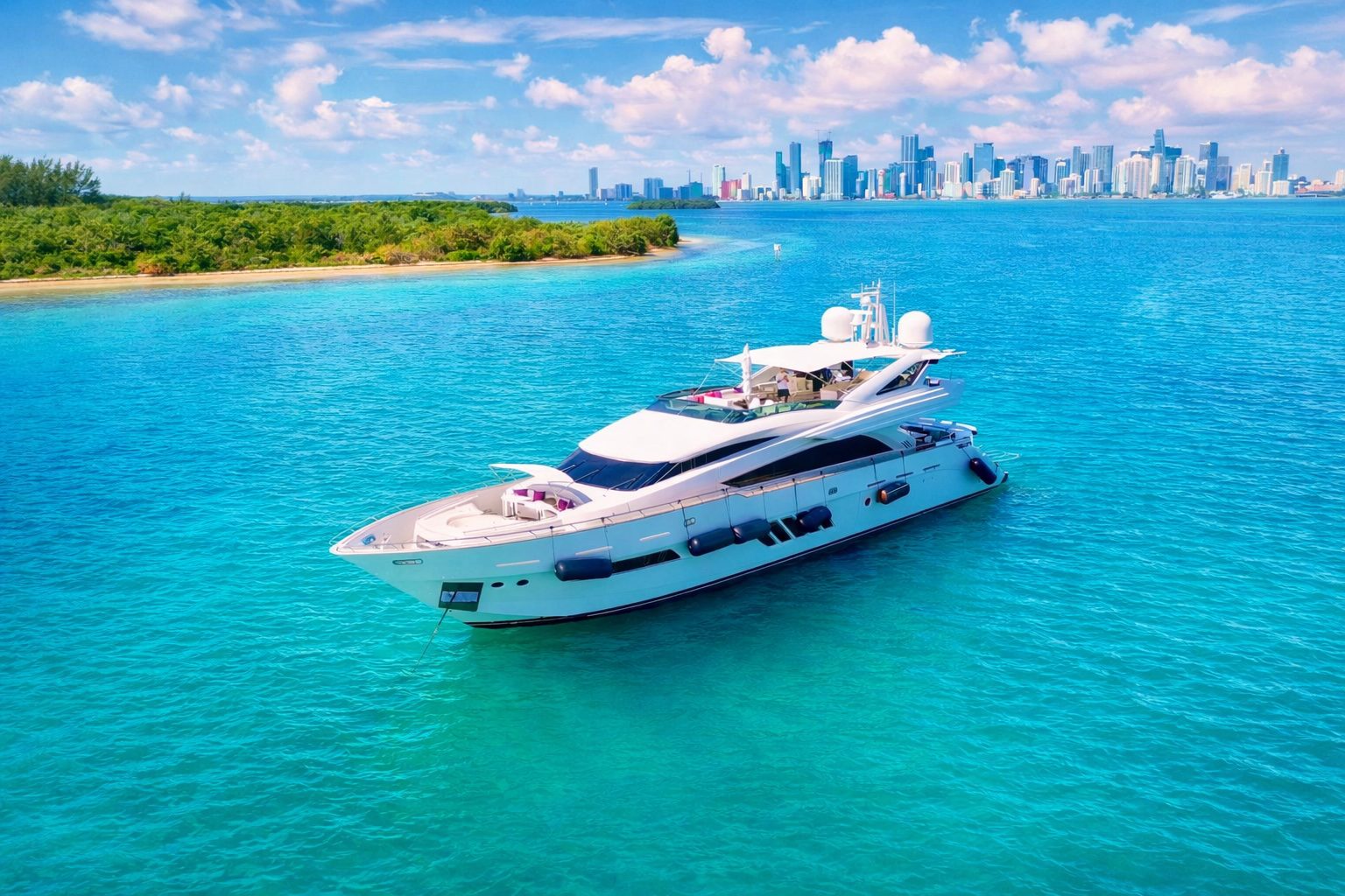 105' Dominator in the Prime private yacht fleet