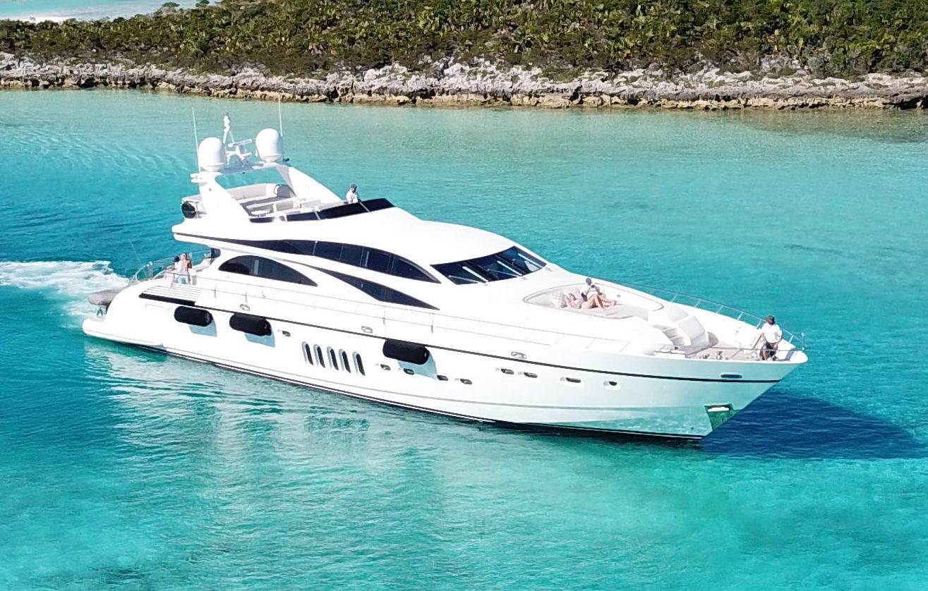 105' Leopard in the Prime private yacht fleet