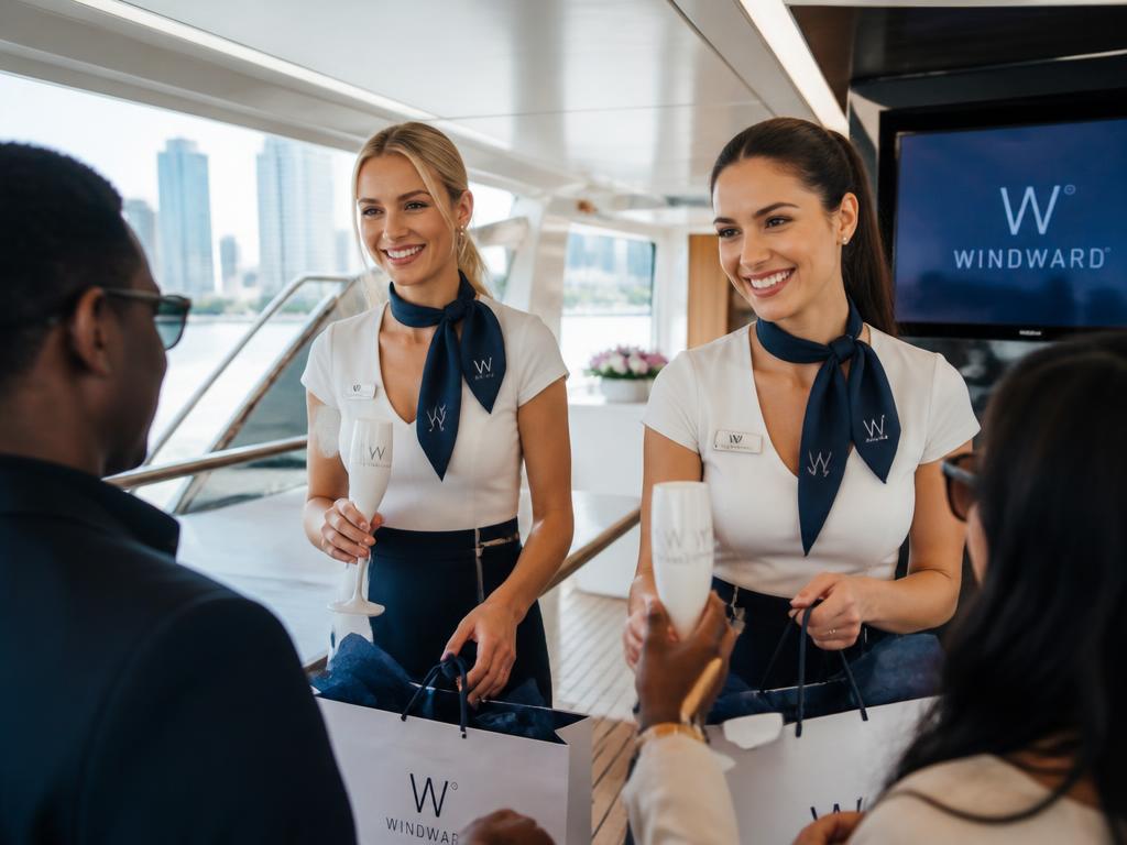 Brand Ambassadors enhancement for corporate yacht events in Miami